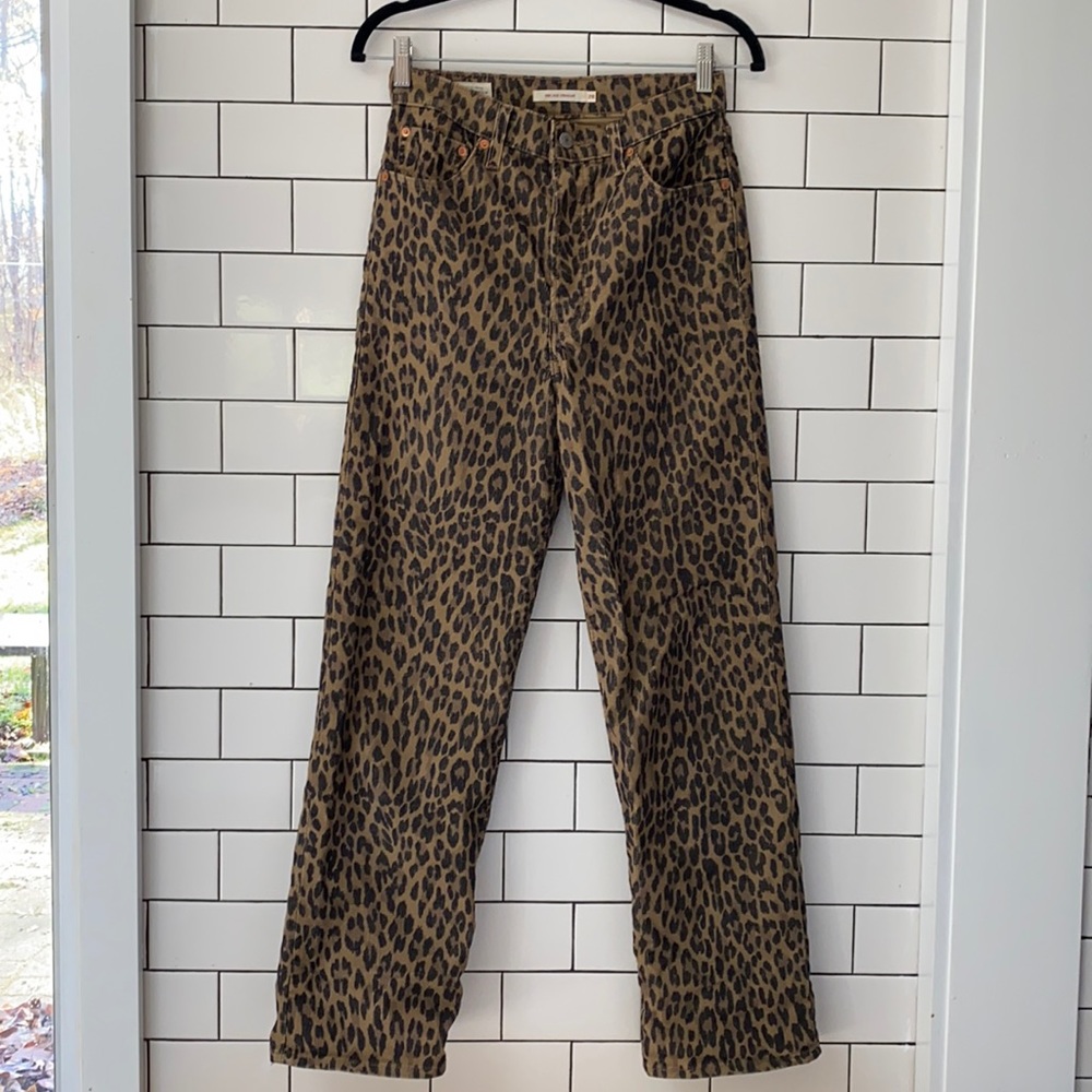 Leopard Ribcage Corduroy Levi’s